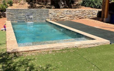 Construction de piscine balinaise et espace détente dans le Var