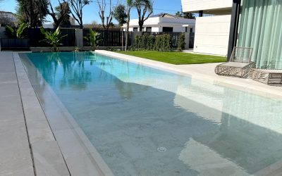 Rénovation de piscine couloir de nage à Bandol