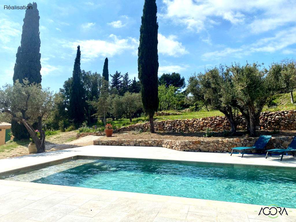 piscine creusée design Var