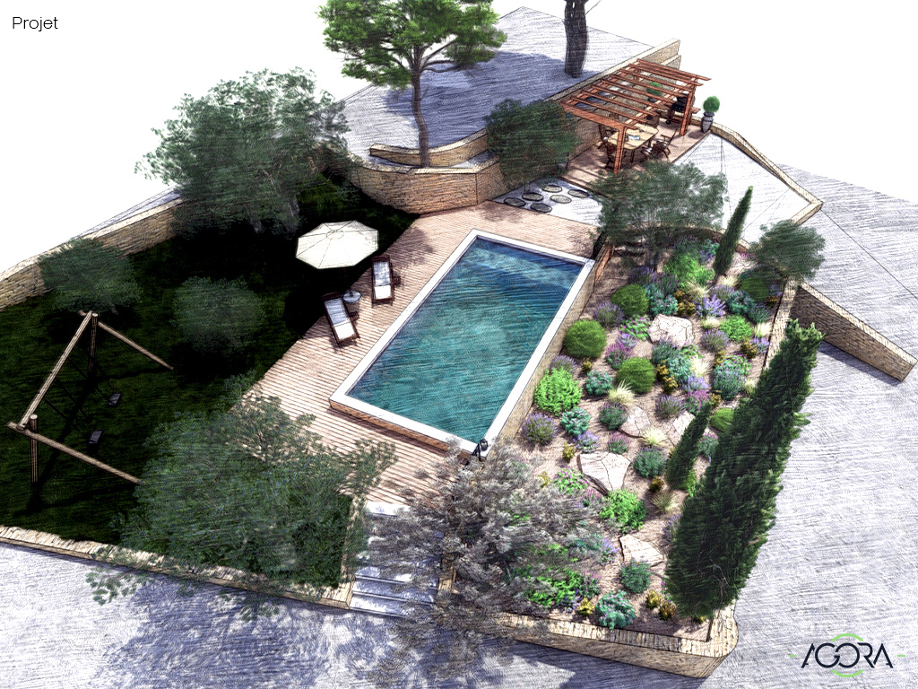 aménagement piscine var