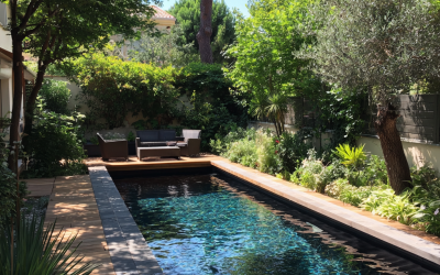 Rénovation d’une piscine XS à fond plat près de Toulon