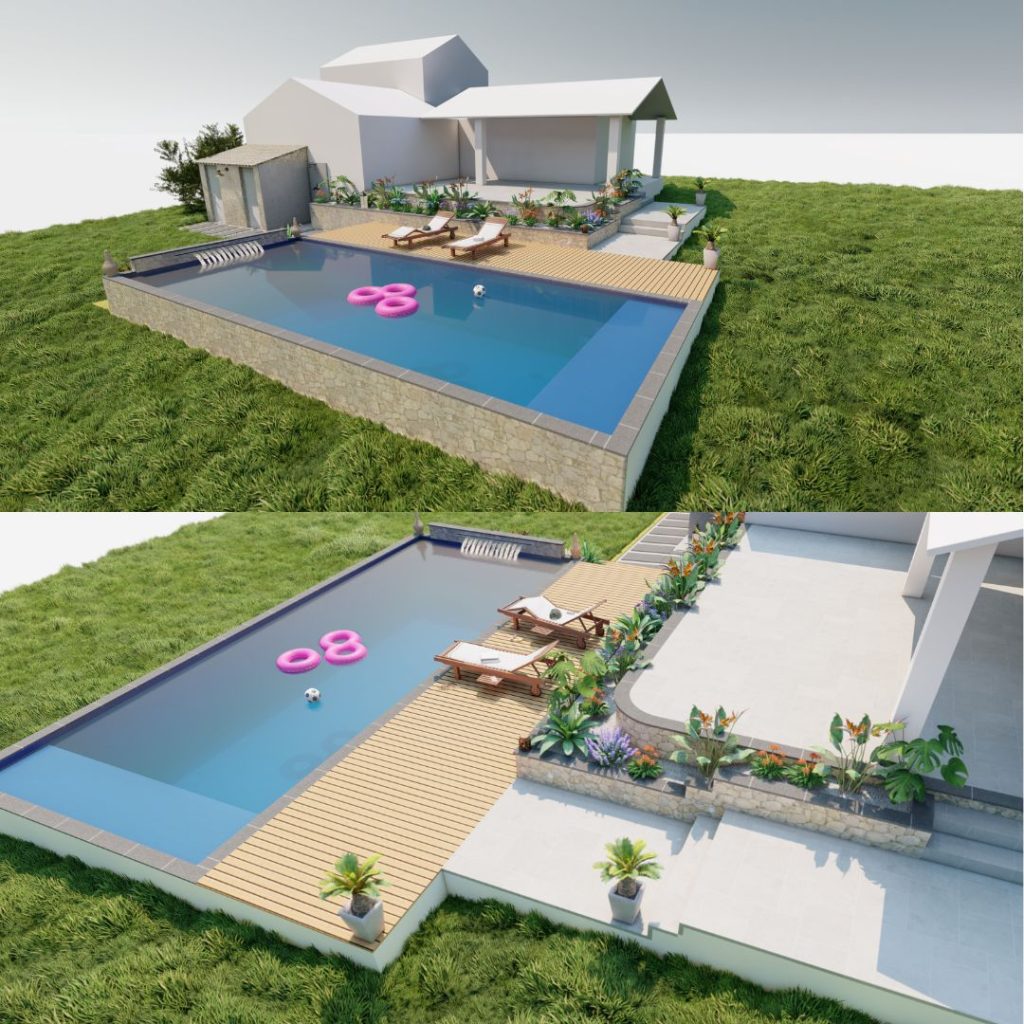 Projet en cours : création d’une piscine et d’un pool house à La Roquebrussanne