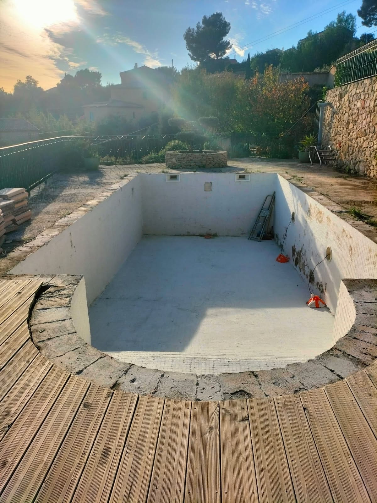 rénovation piscine saint tropez