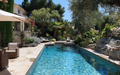 Comment est construite une piscine creusée en béton armé monobloc ?