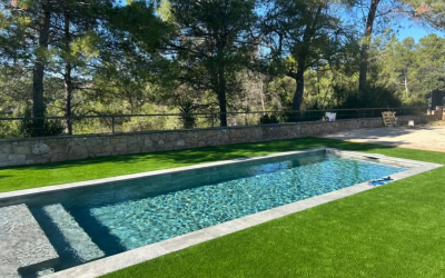 Construction de piscine villa secondaire Golfe de Saint Tropez