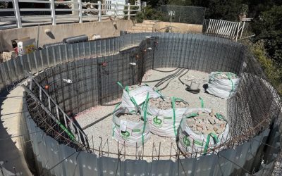 Construction de piscine lagon à débordement aux Issambres