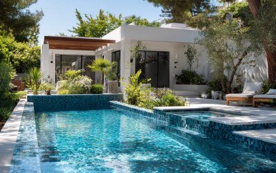 Rénovation de piscine creusée à Cogolin pour fuite