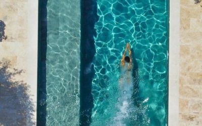 Rénovation de piscine en béton dans le Golfe de Saint-Tropez