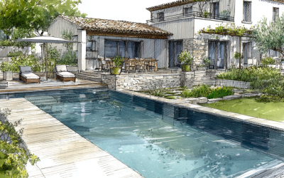 Construction de piscine en béton sur mesure dans le Var